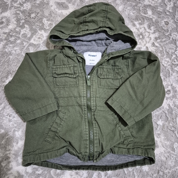 Old Navy Other - Old Navy Boy's Green Spring Jacket Size 12-18M